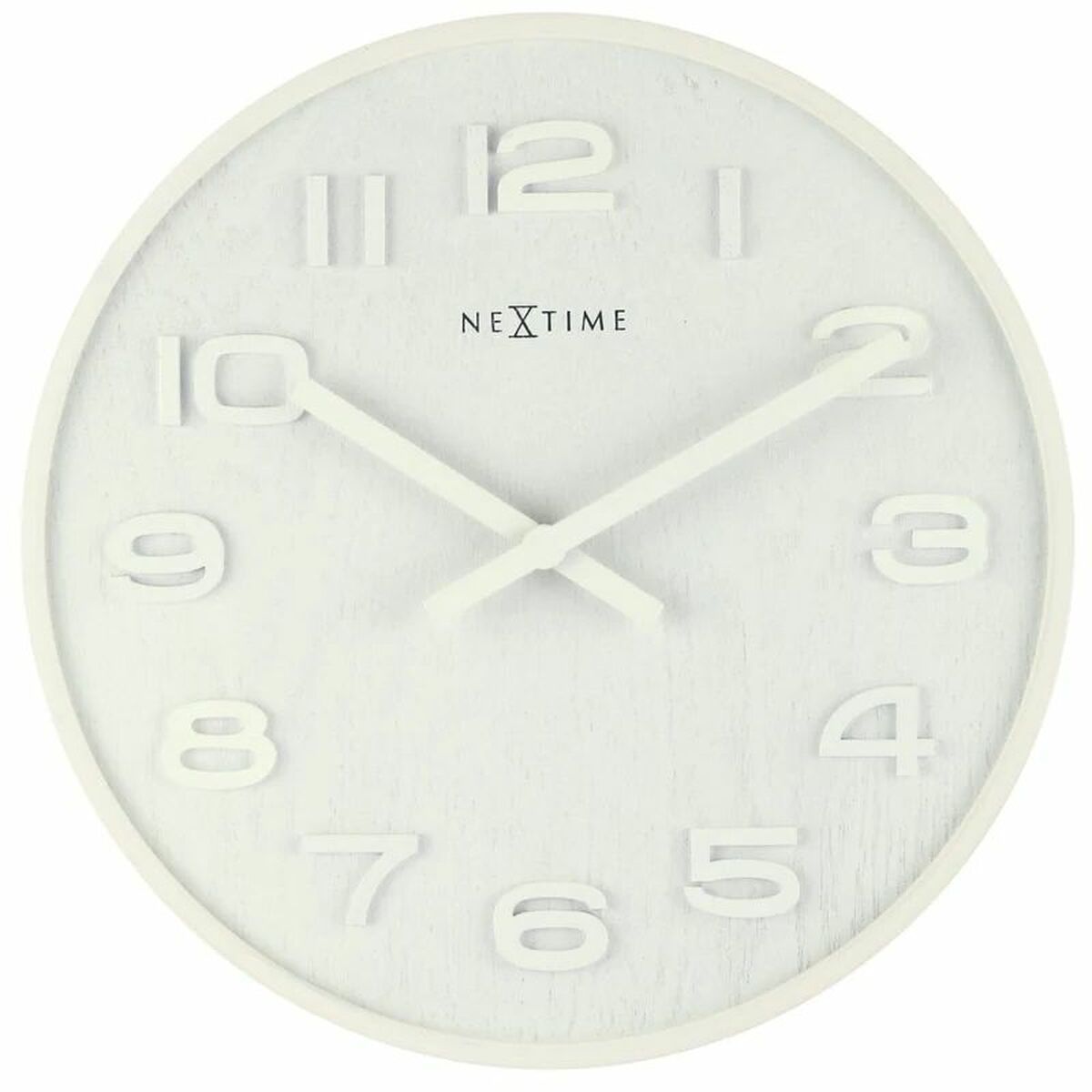 Zegar Ścienny Nextime Biały 35 cm